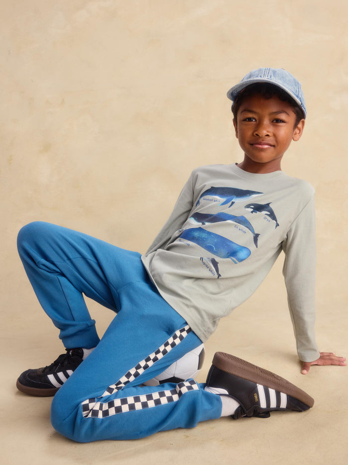 Stripe-Out Joggers