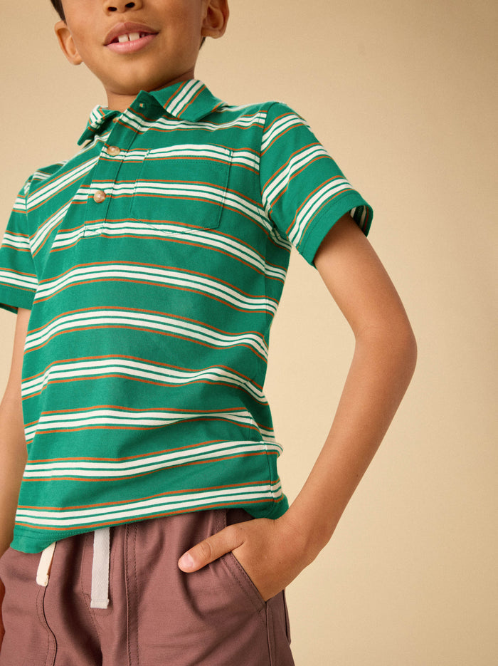 Striped Polo