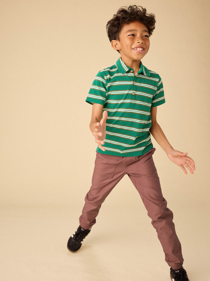 Striped Polo