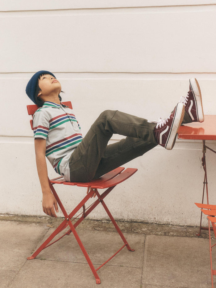 Striped Polo