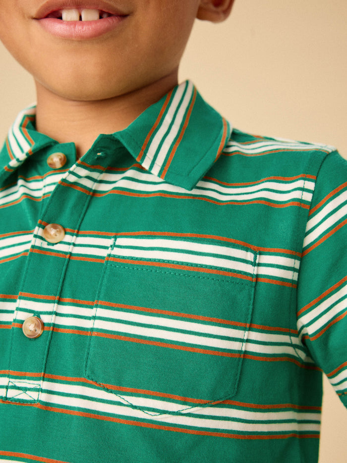 Striped Polo