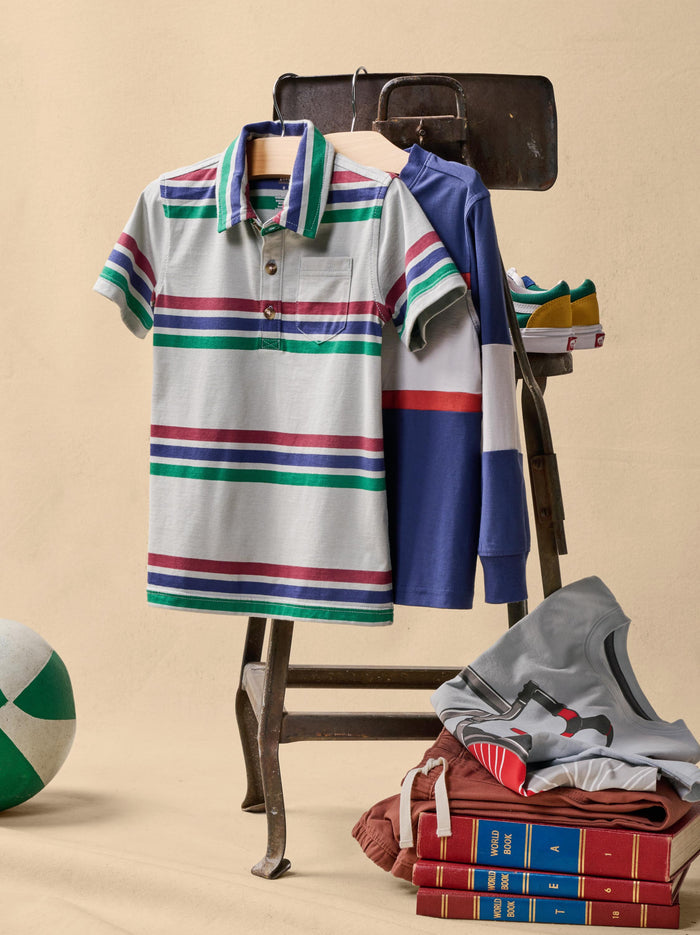 Striped Polo
