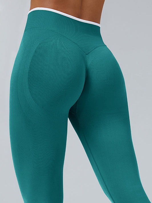 Stripes Seamless High-rise Leggings