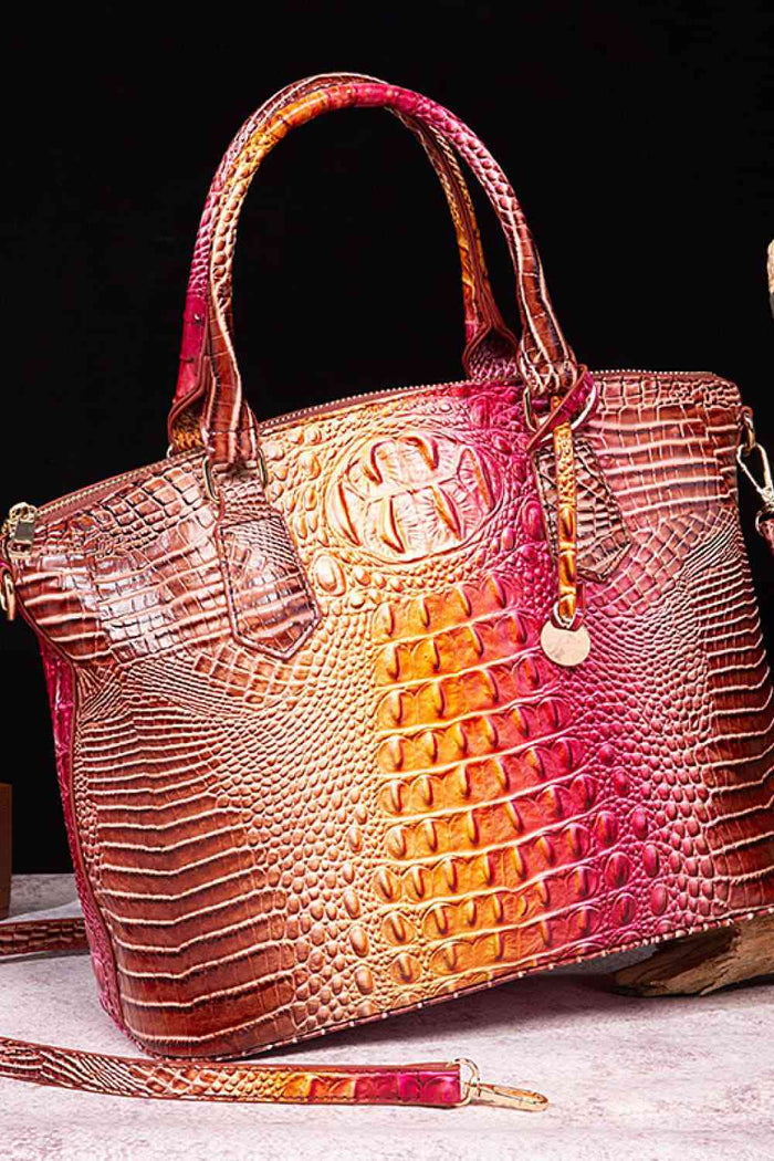 Stylish Gradient PU Leather Handbag for Every Occasion
