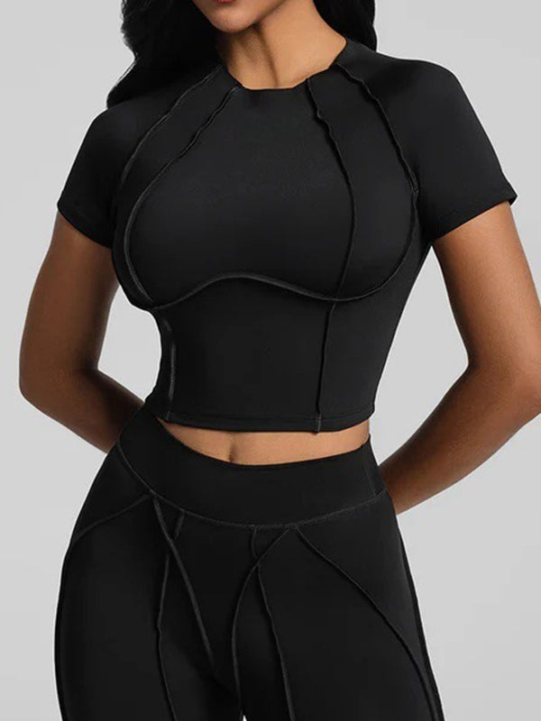 Black / S / Short Sleeves