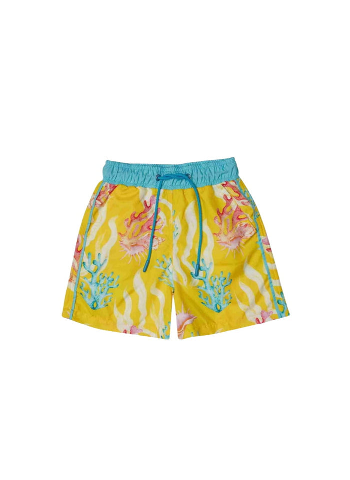 Swimshorts Marie Raxevsky Swim Shorts Sunset Reef Apoella