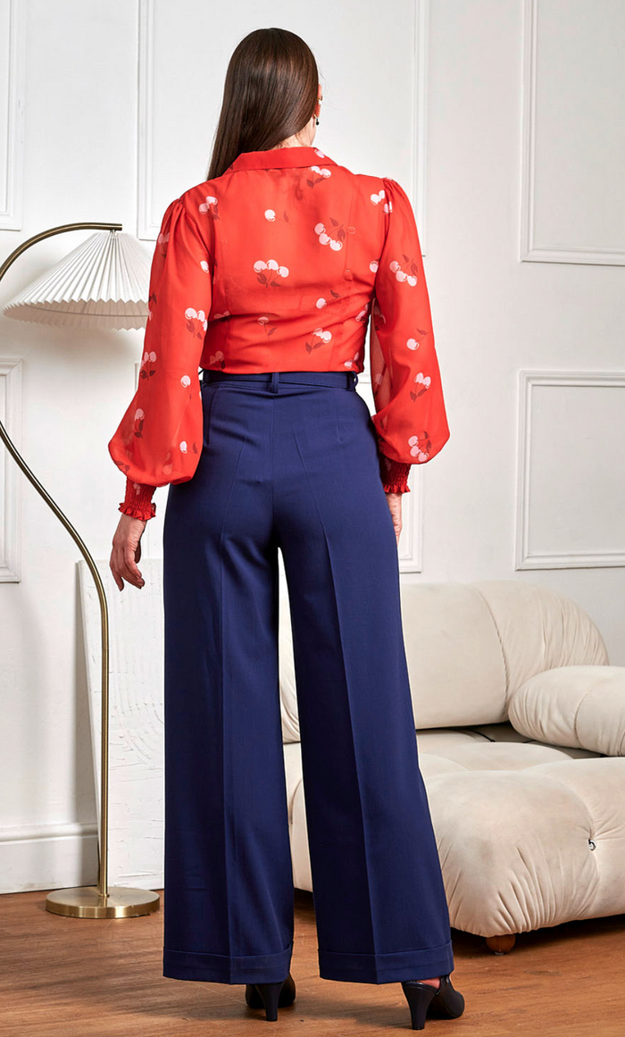 Swinghose Joanna 40's , Navy