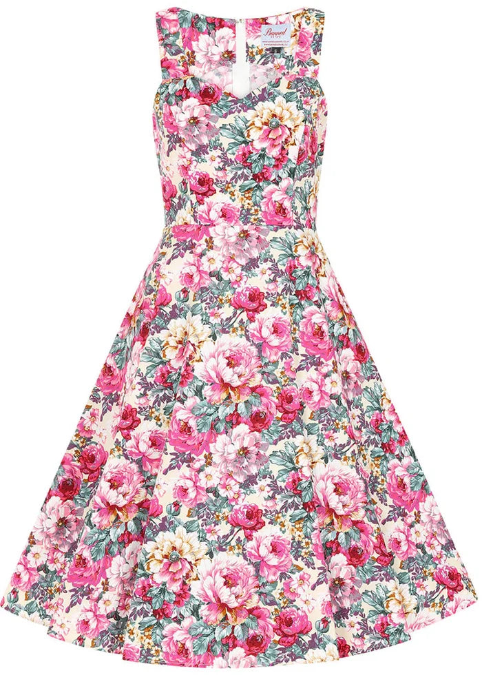 Swingkleid Bloom Dress, Plus Size, Floral