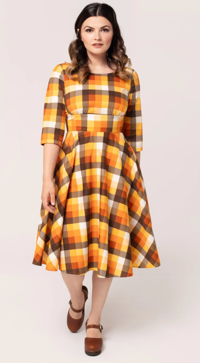 Swingkleid Darlene, Multi Plus Size