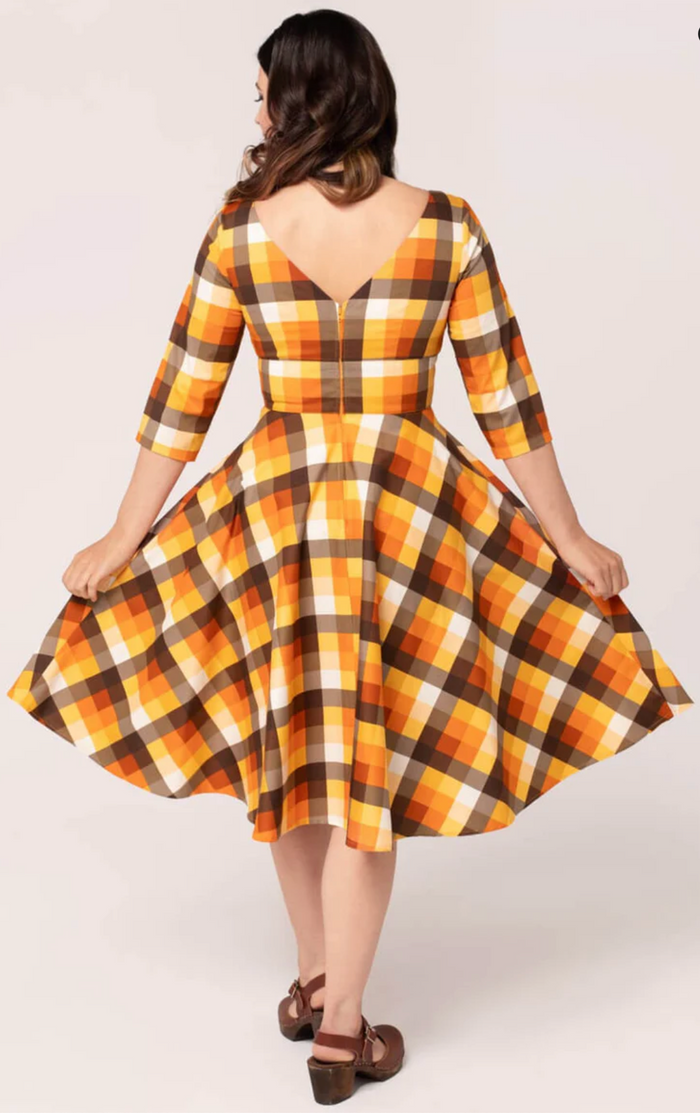 Swingkleid Darlene, Multi Plus Size