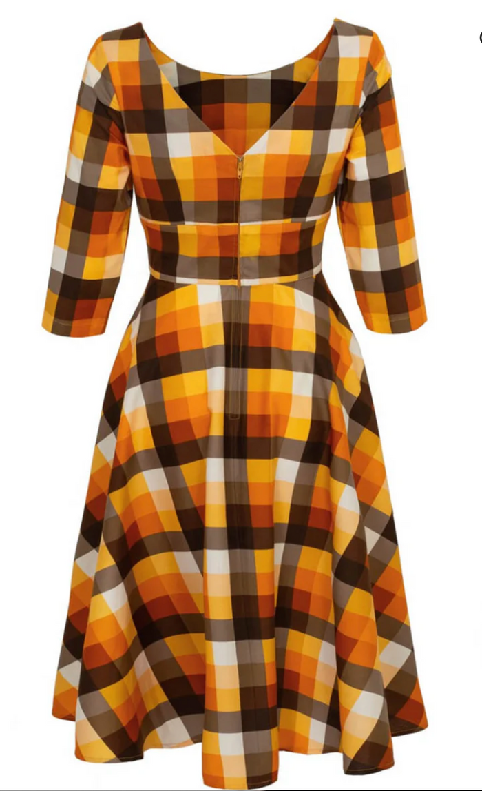 Swingkleid Darlene, Multi Plus Size