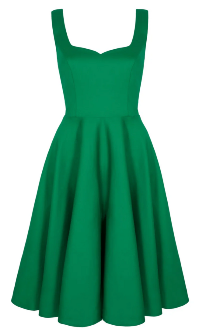 Swingkleid Heidi,Grün , Plus Size