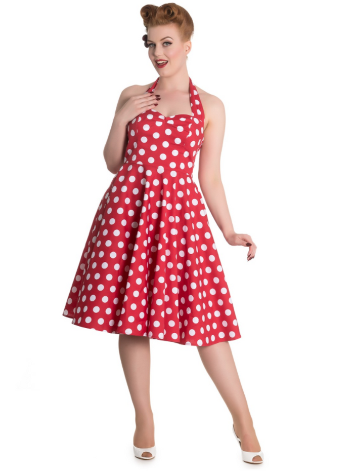 Swingkleid Mariam, rot
