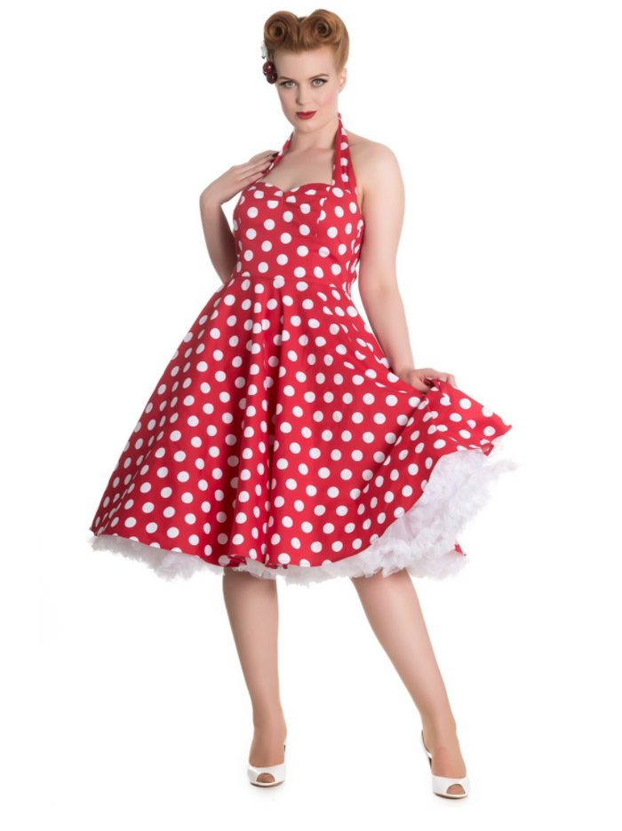 Swingkleid Mariam, rot