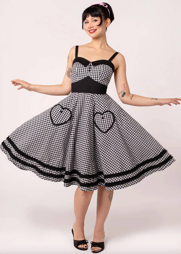 Swingkleid Mel Gingham
