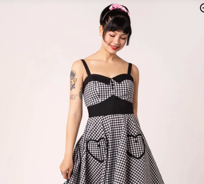 Swingkleid Mel Gingham
