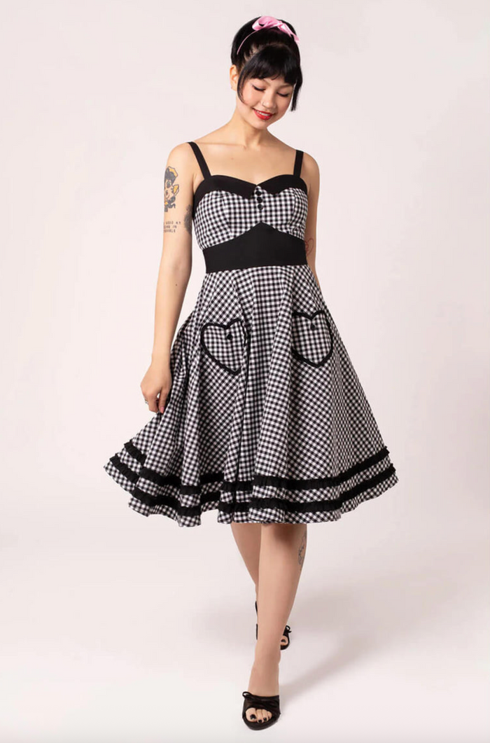 Swingkleid Mel Gingham