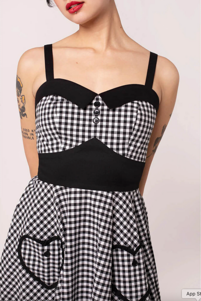 Swingkleid Mel Gingham