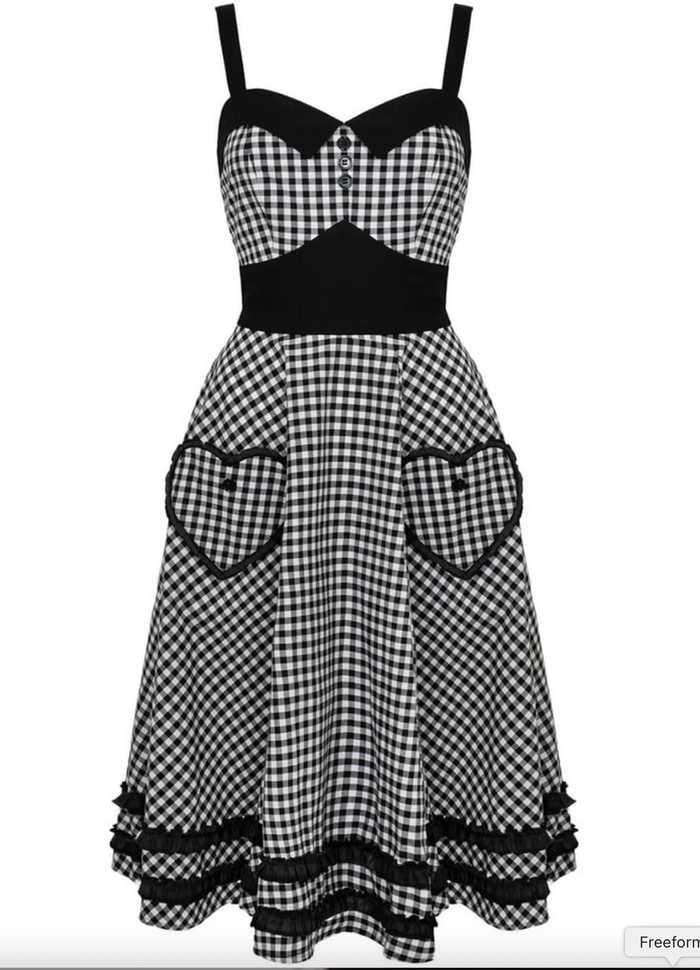 Swingkleid Mel Gingham