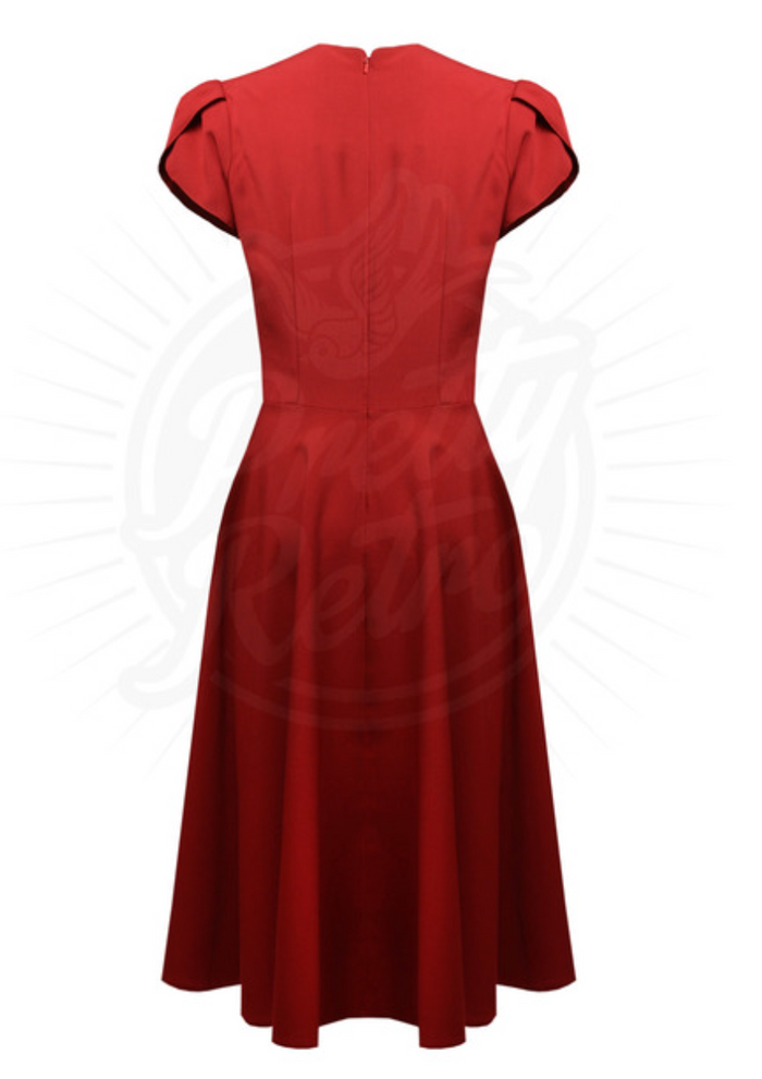 Swingkleid Retro 50s, Rot