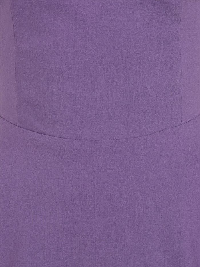 Swingkleid Ridley ( Off-Shoulder ), Flieder-Lilla