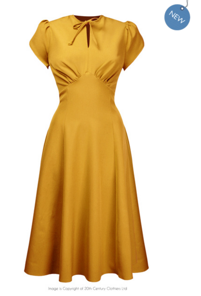 Swingkleid Starlet, Senf