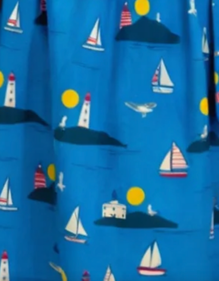 Swingleid Gina Lighthouses, Blau, Plus Size