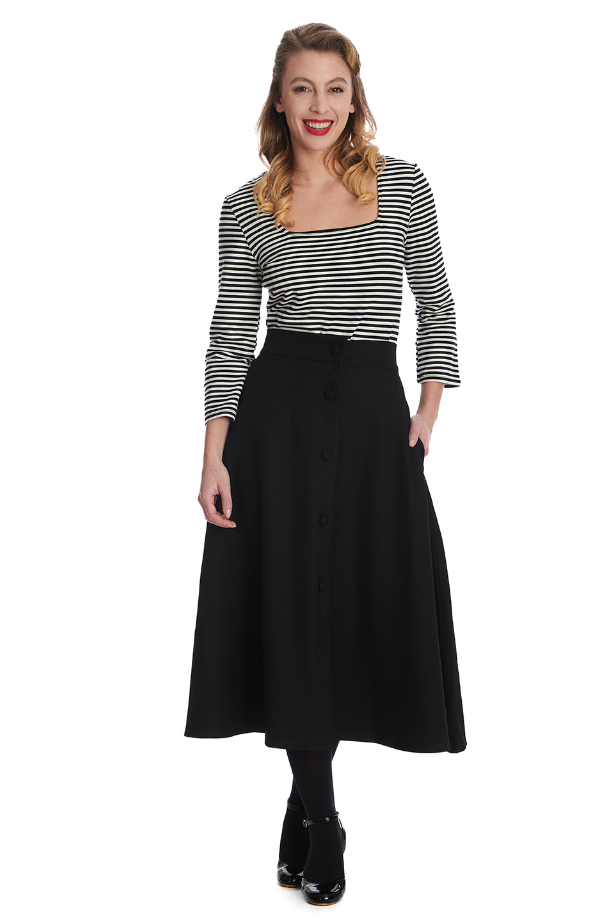 Swingrock Book Worm, Schwarz, Plus Size