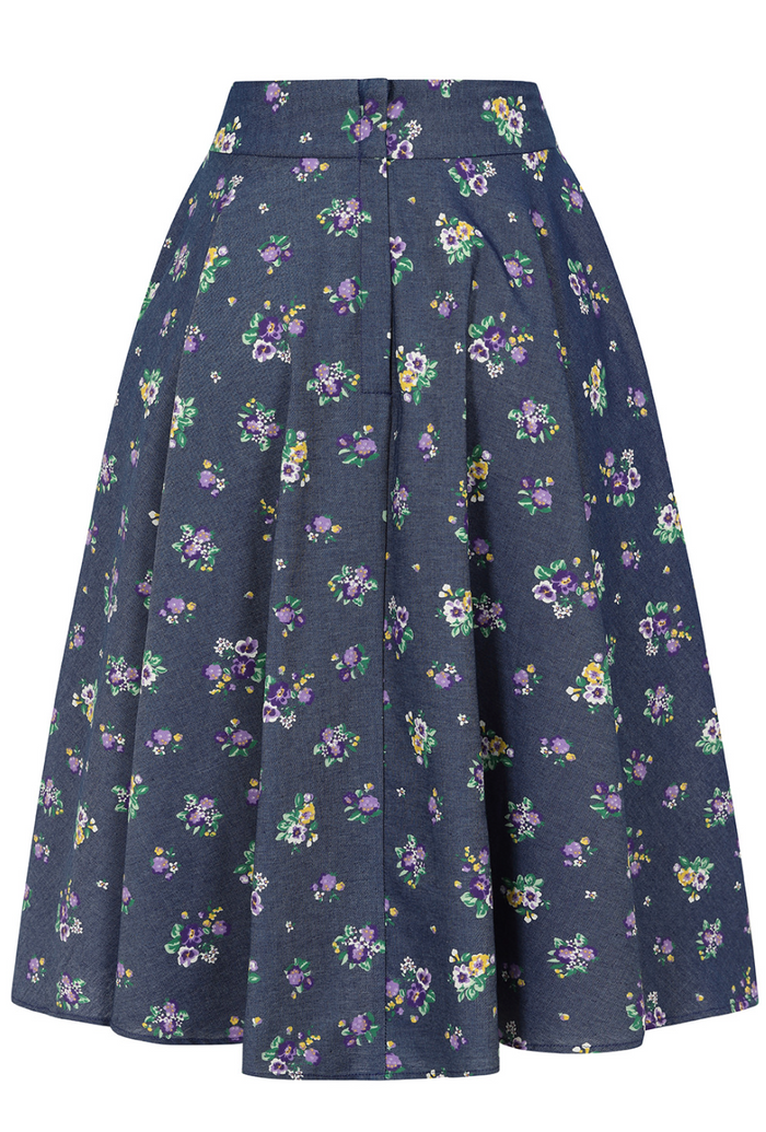 Swingrock Cary Bloom, Blau ,Plus Size