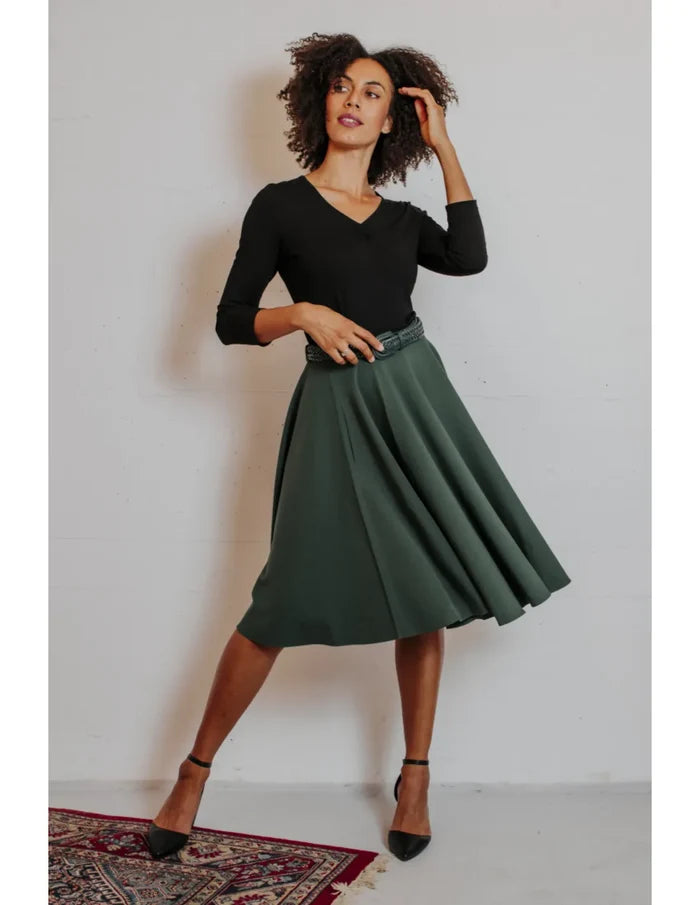 Swingrock Circle Skirt, Grün