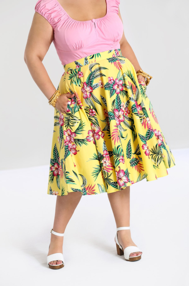 Swingrock Kalani, Gelb, Plus Size