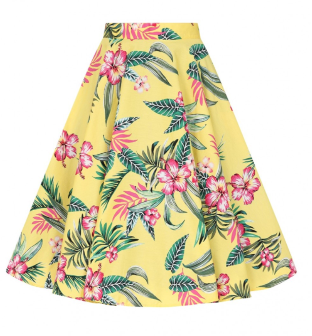 Swingrock Kalani, Gelb, Plus Size