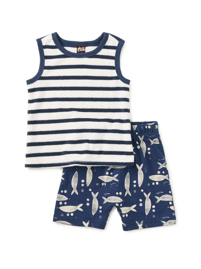 Tank & Shorts Baby Set