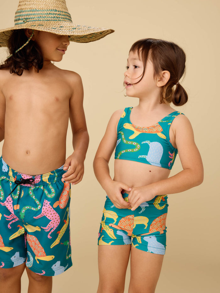 Tankini And Board Shorts Swim Set