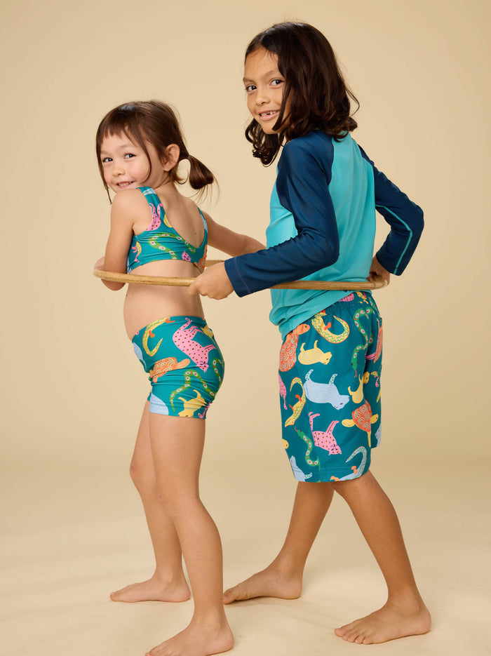 Tankini And Board Shorts Swim Set
