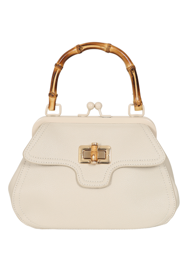 Tasche Aurora ( Kunstleder) , Creme