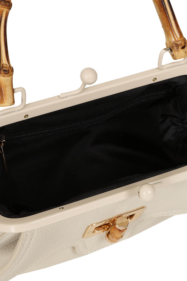 Tasche Aurora ( Kunstleder) , Creme
