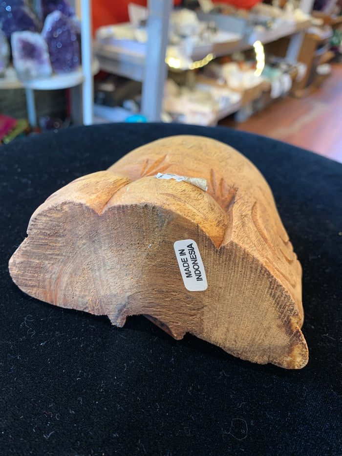 Teak Abundance Buddha