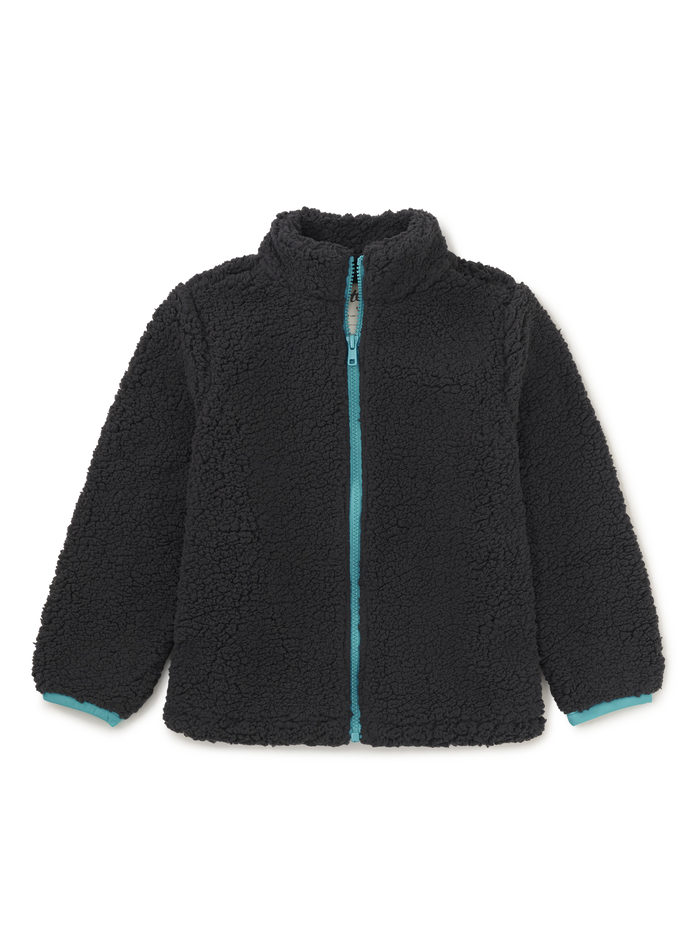 Teddy Fleece Zip Up Jacket