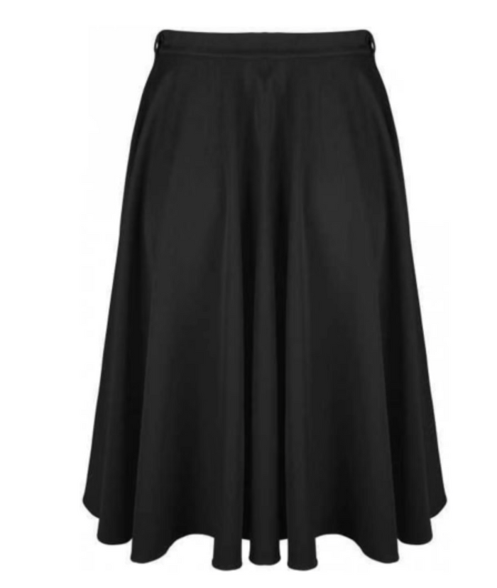 Tellerrock Olette, Schwarz, Plus Size