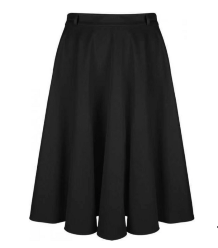 Tellerrock Olette, Schwarz, Plus Size
