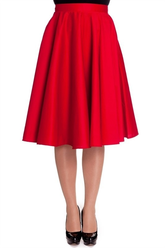 Tellerrock Paula, Rot, Plus Size