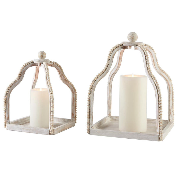 The Belvedere Beaded Lantern Set