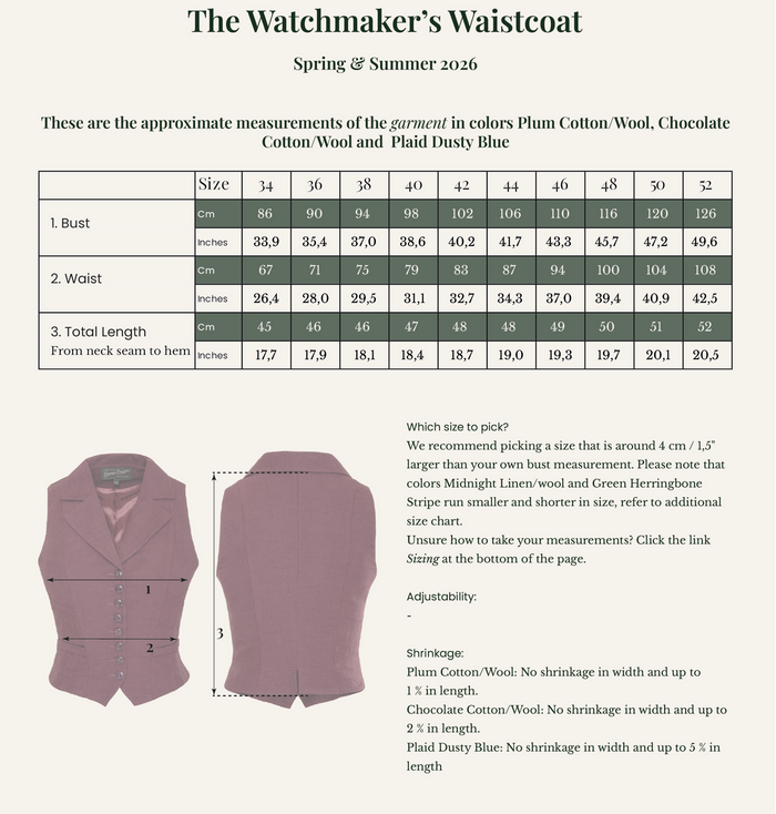 The Watchmaker’s Waistcoat