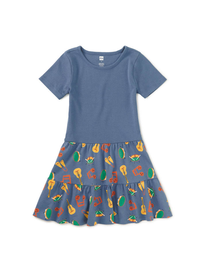 Tier Skirted Twirl Dress