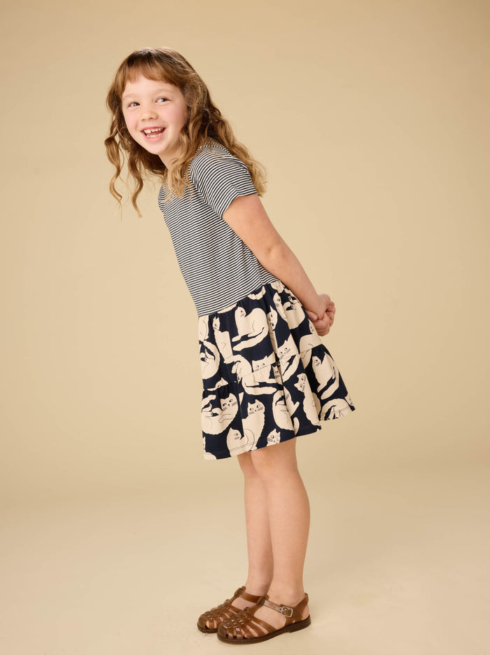 Tier Skirted Twirl Dress