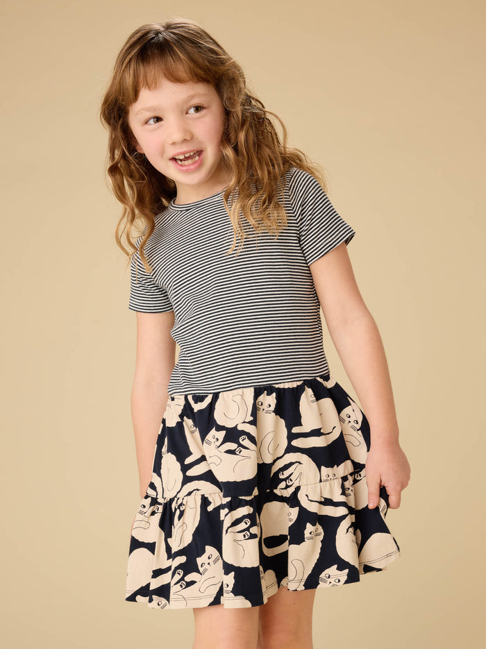 Tier Skirted Twirl Dress