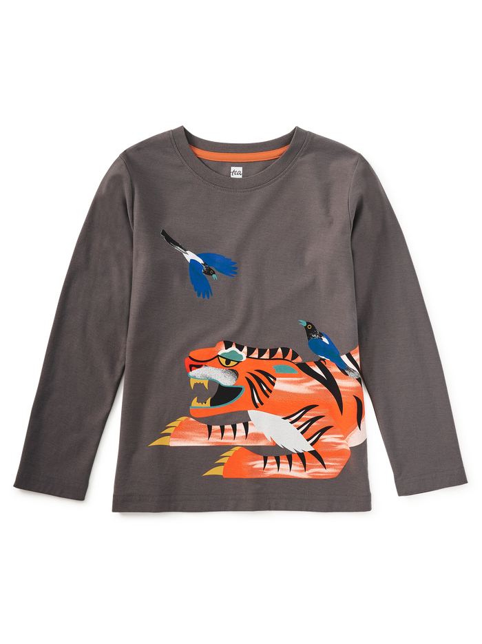 Tiger And Magpie Double Sided Tee