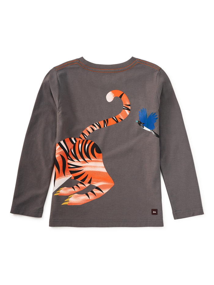 Tiger And Magpie Double Sided Tee