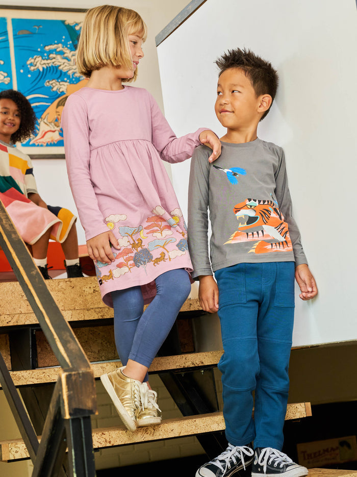 Tiger And Magpie Double Sided Tee